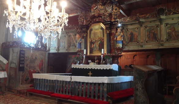 Main altar of Evangelical Church