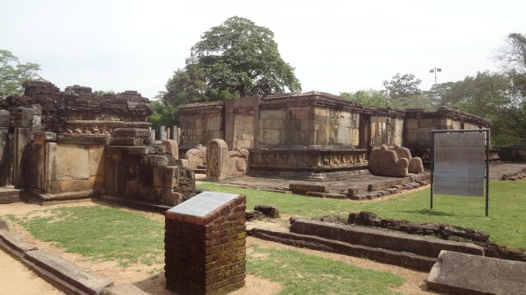 Hatadage, the first temple enshrined the Buddha tooth