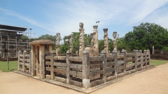 Nissanka Latha Mandapaya Quadrangle Polonnaruwa Sri Lanka